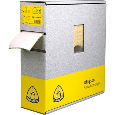 Schleifpapier-Sparrolle PS 73 BWF, 115 x 25000mm Korn 400 140PERF, 1 Stück