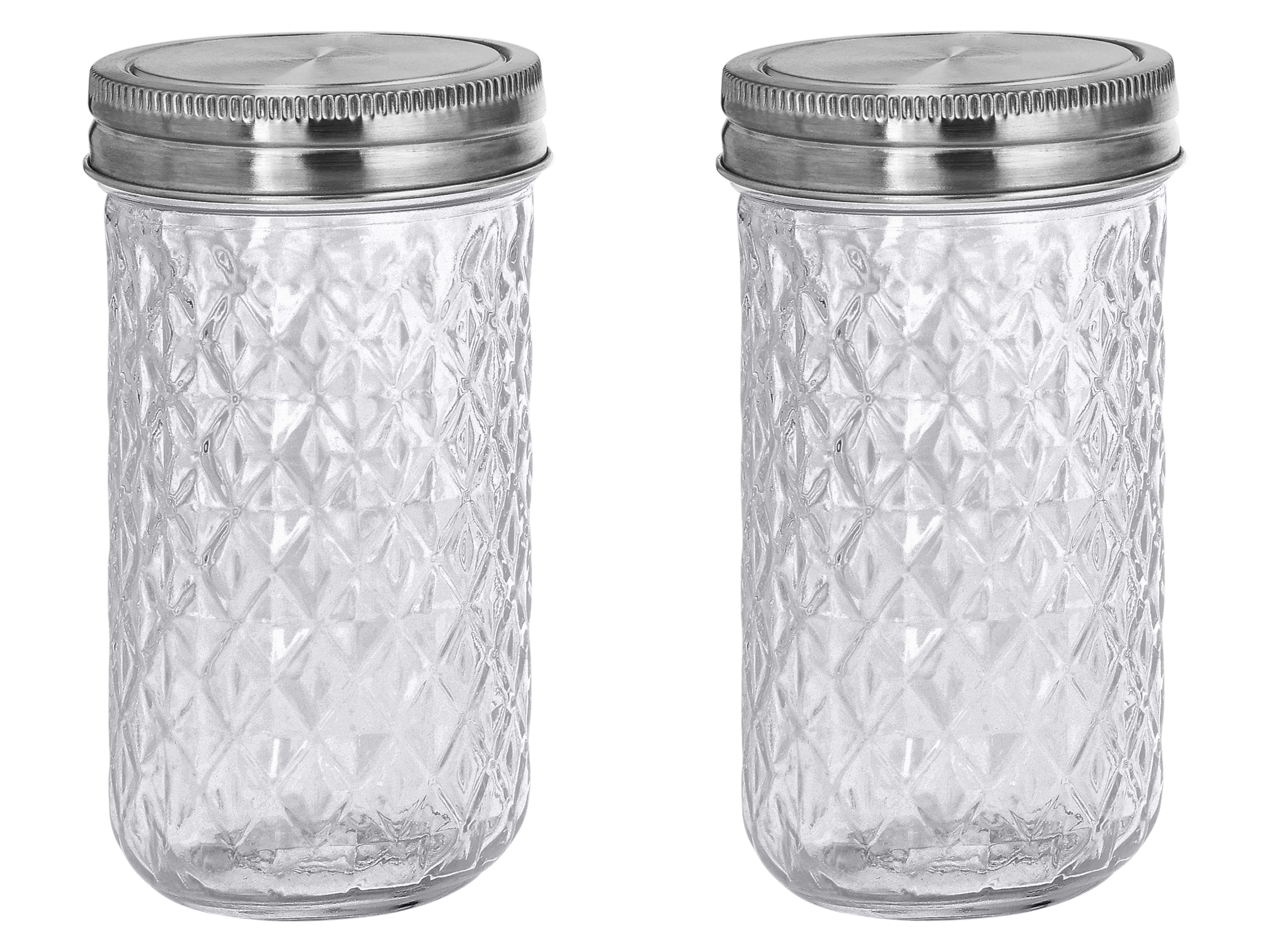 SILVERCREST® Vorratsgläser-Set (2er-Set 350 ml)