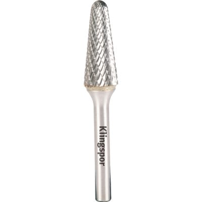 Hartmetallfräser HF 100 L, 9,6 x 30 x 6mm Kreuzverzahnung, 1 Stück