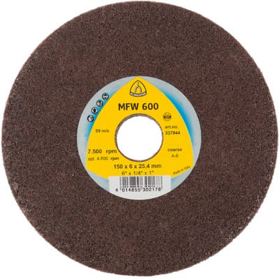 UNITIZED WHEEL 600 Kompaktscheibe, 150 x 6 x 25,4mm Coarse SiC, 5 Stück