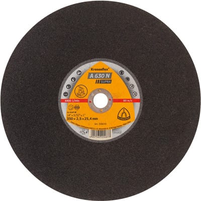 Großtrennscheibe A 630 N, 406 x 3,2 x 25,4mm gerade, 1 Stück