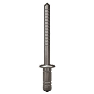 G-Bulb Stahl/Stahl Flachrundkopf 6,4 x 17