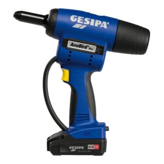 AccuBird Pro CAS mit 2 Li-Ion Akkus 18V - 2,0 Ah / Ladegerät in L-Boxx