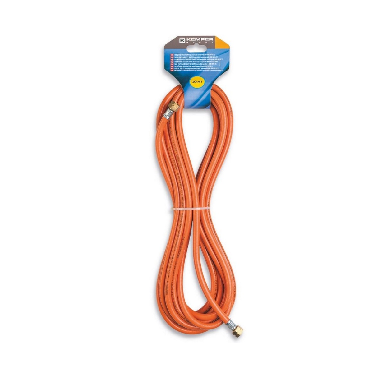 Kemper Professioneller Schweißschlauch 10 Meter Messing