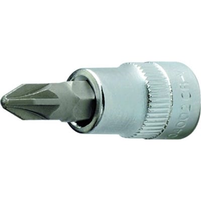 1/4" Bit Stecknuss Pozidriv Nr 3
