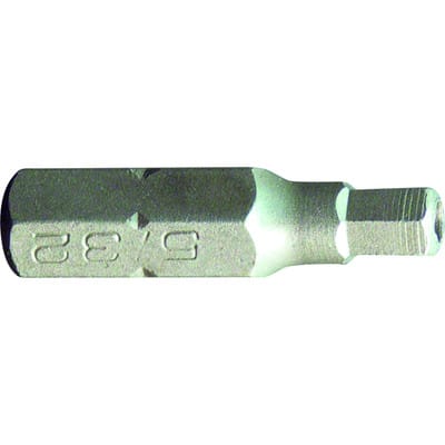 1/4" Bit L25mm Innen-6kant mit Bohrung 5mm