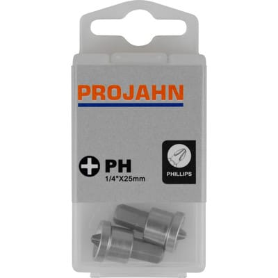 1/4" Schraubvorsatz L25mm PH Nr 2 Tiefenstopp 2-teilig