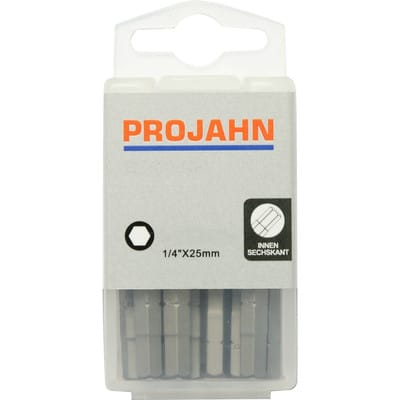 1/4" Bit L25mm Innen-6kant 8mm 10er Pack