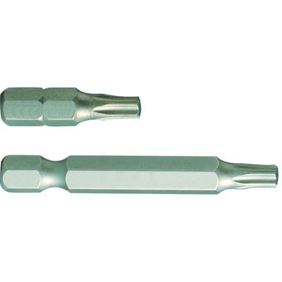 1/4" Bit L25mm TX mit Bohrung T45 10er Pack