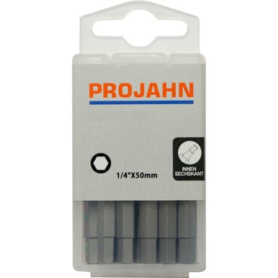 1/4" Bit L50mm Innen-6kant 5,5mm 10er Pack
