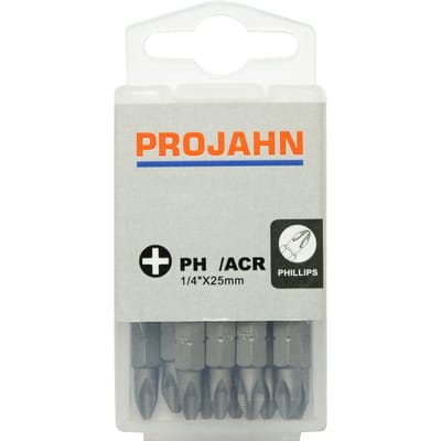 1/4" ACR Bit L25mm Phillips Nr 2 10er Pack