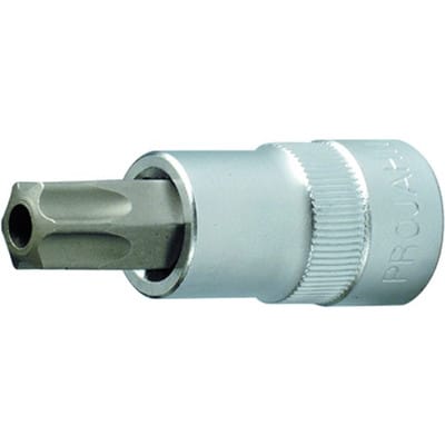 1/2" Bit Stecknuss TX mit Bohrung T27