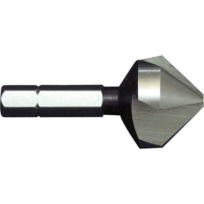 Kegelsenker HSS-G 90° dreischneidig 1/4" 6kt Schaft 6,3mm