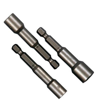 1/4" Stecknuss Bit Satz 3-teilig zöllig