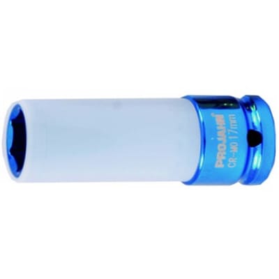 1/2" Schlag-Stecknuss für Alufelgen, tief 17mm