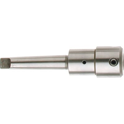 Industrieaufnahme MK3, 19mm Weldonschaft mit manueller Innenschmierung
