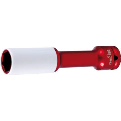 1/2" Extra Tiefe Schlag Stecknuss f. Alufelgen 21mm