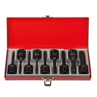 1/2" Schlag Stecknuss-Satz für TORX 9-teilig T20 - T60