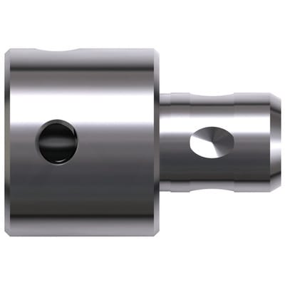 Adapter mit Quick-In-Schaft für Kernbohrer mit Weldonschaft 19mm inkl. Auswerferstift