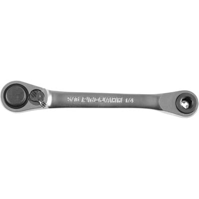GearTech 1/4" + 5/16" Bit-Doppelring Schlüssel
