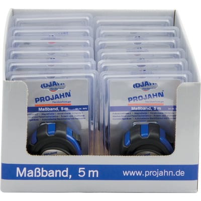 Display mit 12x 3975 Maßband 5m