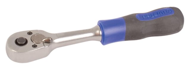 1/4" Umschaltknarre mit ergonomic 2K-Handgriff Sicherheitsverriegelung 36 Zähne