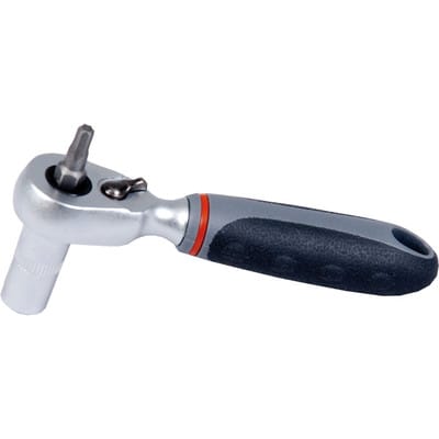 1/4" Dual Umschaltknarre für Bit + Nuss