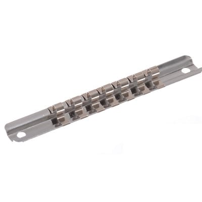1/2" Stecknuss-Schiene 11-teilig leer