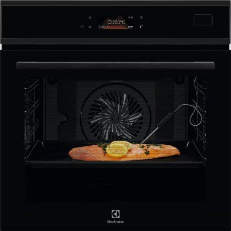 Einbaubackofen Electrolux Eob8s39h 70 Liter Schwarz