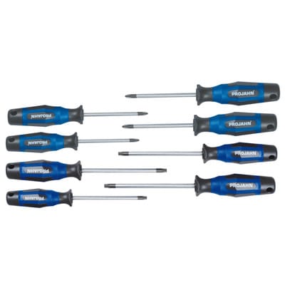 Schraubendreher Satz 8-teilig (PH + PZ + Torx)