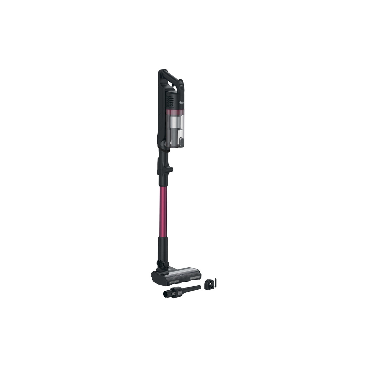 Hoover Hf1m10hx 011 2-in-1-stabstaubsauger Akku Trocken Beutellos 200 W Magenta, Schwarz