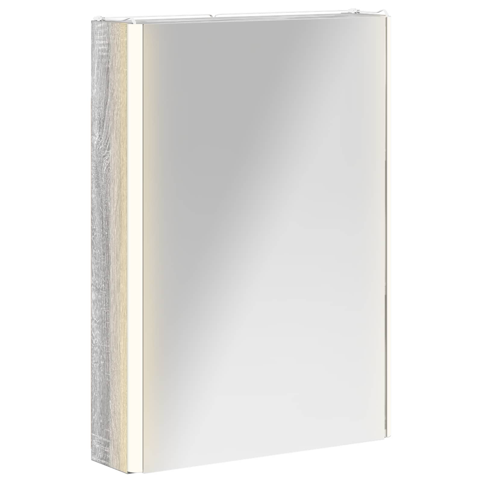 Maison Exclusive - Badezimmerspiegelschrank Graues Sonoma 43 X 11