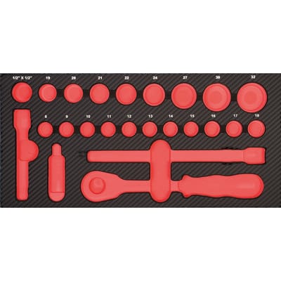 ProForm Einlage leer für 1/2" Werkzeug-Satz