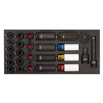 1/2" Schlagnuss Einlage 30-teilig