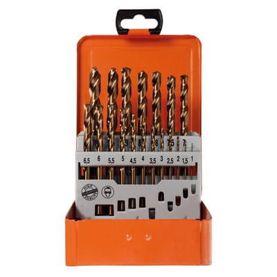 Bohrerkassette HSS-Co 19-teilig, Typ N, 1-10/0,5mm BASIC