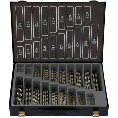 Bohrer-Magazin HSS-G TiN 170-teilig 1-10/0,5mm ECO