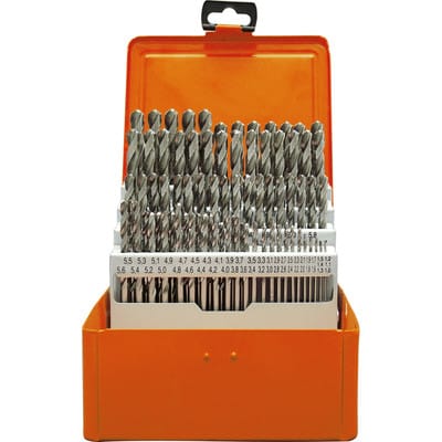 Bohrerkassette HSS-G 91-teilig 1-10/0,1mm ECO
