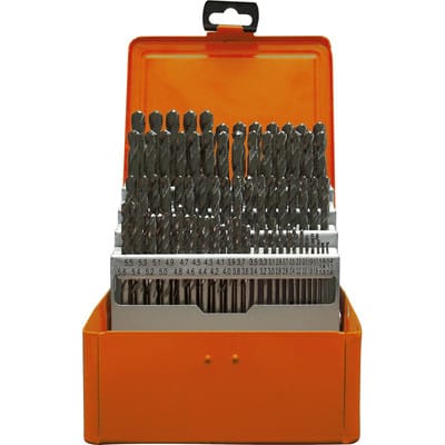 Bohrerkassette HSS-R 91-teilig 1-10/0,1mm ECO