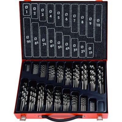Bohrer-Magazin HSS-Co 170-teilig 1-10/0,5mm ECO