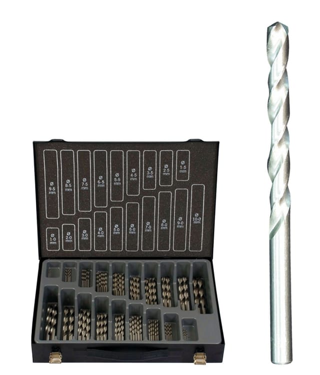 Bohrer-Magazin HSS-G 170-teilig 1-10/0,5mm BASIC