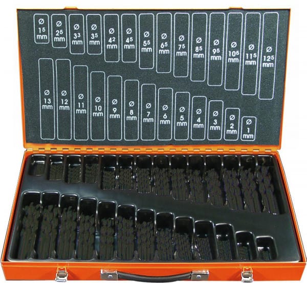 Bohrer-Magazin HSS-R 220-teilig 1-13/0,5+3,3/4,2mm ECO