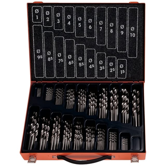 Bohrer-Magazin HSS-G 170-teilig 1-10/0,5mm ECO