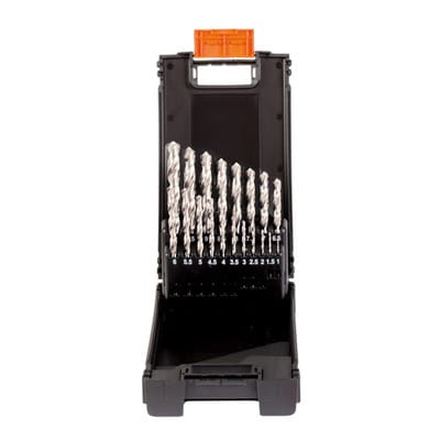 Kassette Kunststoff HSS-G Turbo 19-teilig 1 - 10mm
