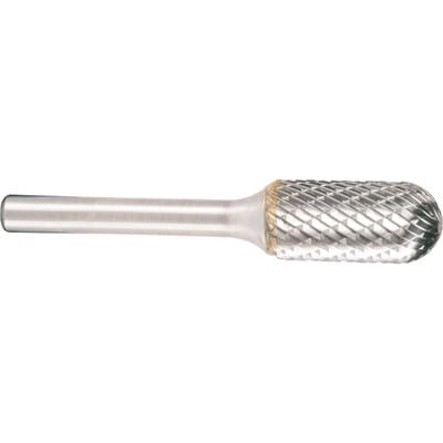 Hartmetallfräser, Form C Walzenrund / Zylinder Walze d1 6.0 mm, Schaftdurchmesser 6.0 mm Schnellfrässchliff für Aluminium