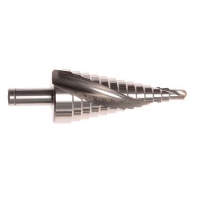 Stufenbohrer mit Spiralnut HSS-Co Gr.3 6-30mm