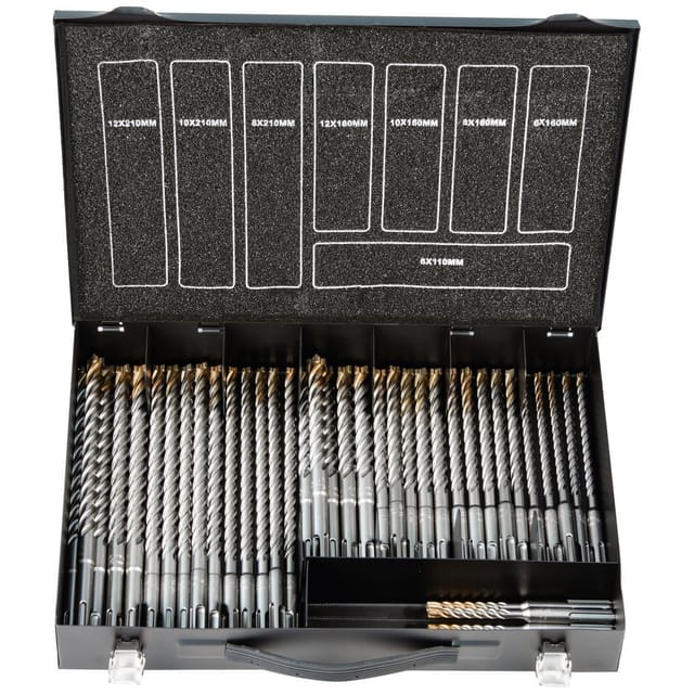 Hammerbohrer Rocket 5 SDS-plus Magazin 40-teilig