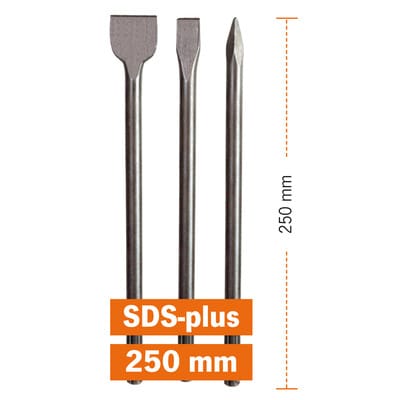 Meißel-Set 3-teilig ECO SDS plus