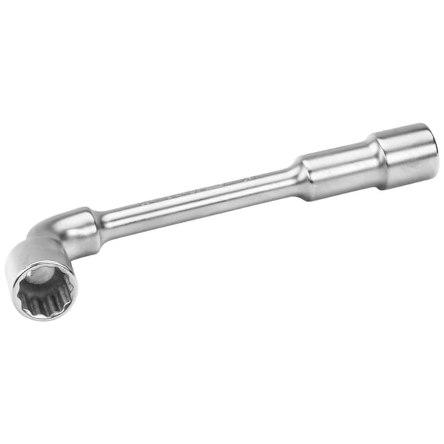 Gebogener Doppel-Steckschlüssel, 6- und 12-kant, SW 11mm