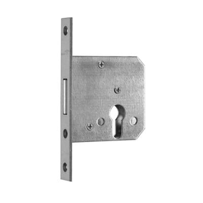 Riegel-Einsteckschloss 114,PZ,D55,F20x160rd,Si