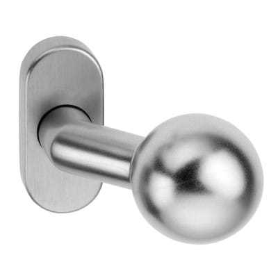 Knopf Ares 2033/4020,F1 eloxiert,o. No.